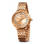 Reloj Rose Gold Crystal Radiant – Mujer
