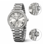 Reloj Silver Crystal Classic – Mujer