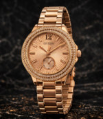 Reloj Elegance Rose Gold Crystal – Mujer - Image 2