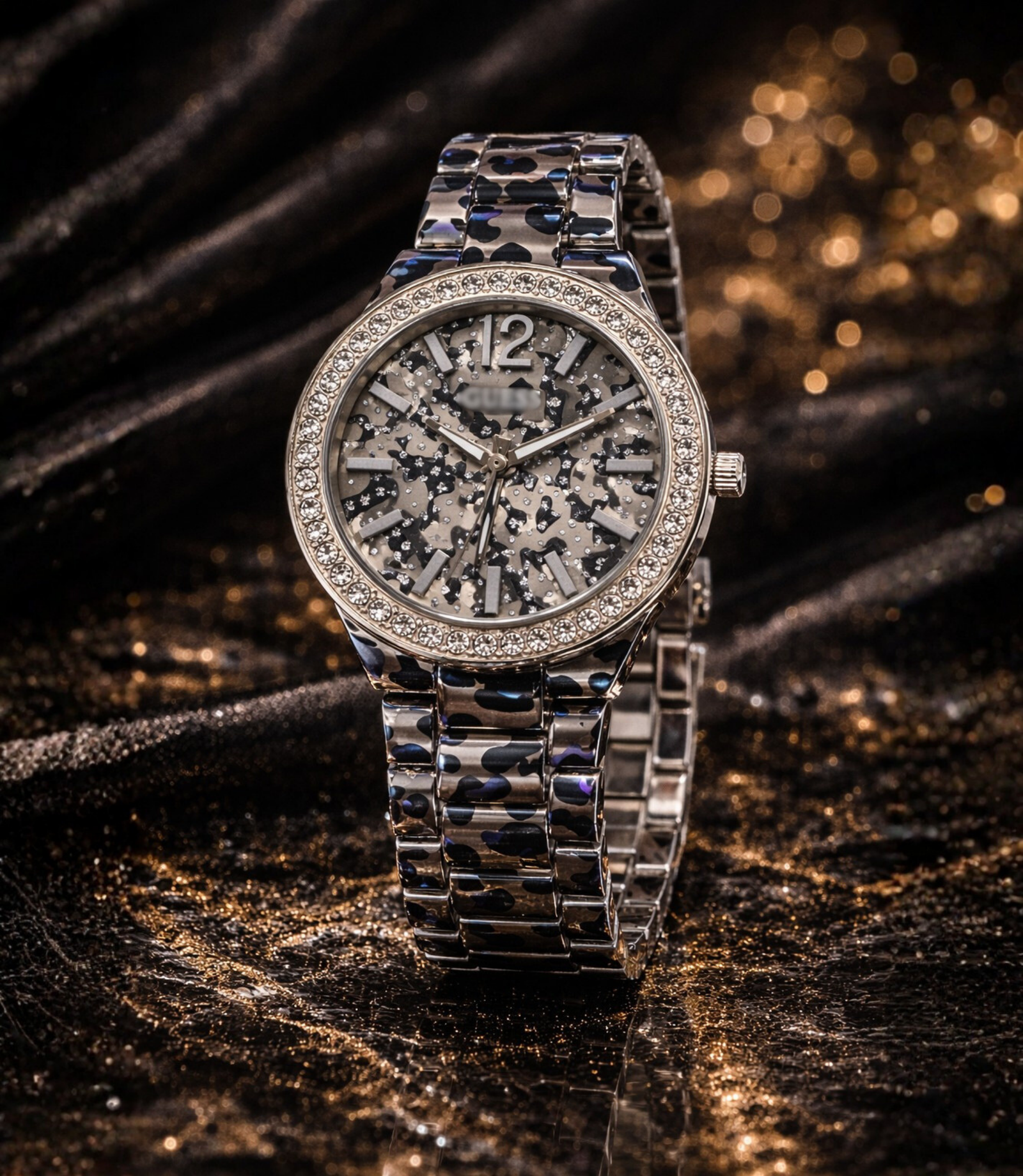 Reloj Crystal Leopard Style – Mujer