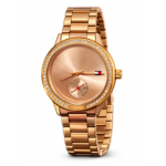 Reloj Rose Gold Crystal Minimal – Mujer