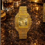 Reloj Gold Diamond Square Prestige – Hombre